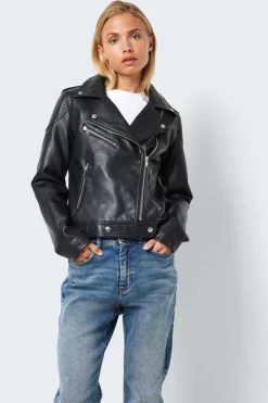 Noisy May Blusoes E Casacos-Casaco Com Lapela