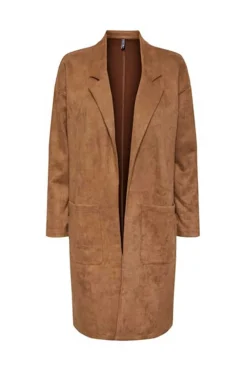 Pieces Blusoes E Casacos-Casaco Comprido