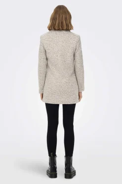 Only Sobretudos E Parkas-Casaco Comprido Com Botoes