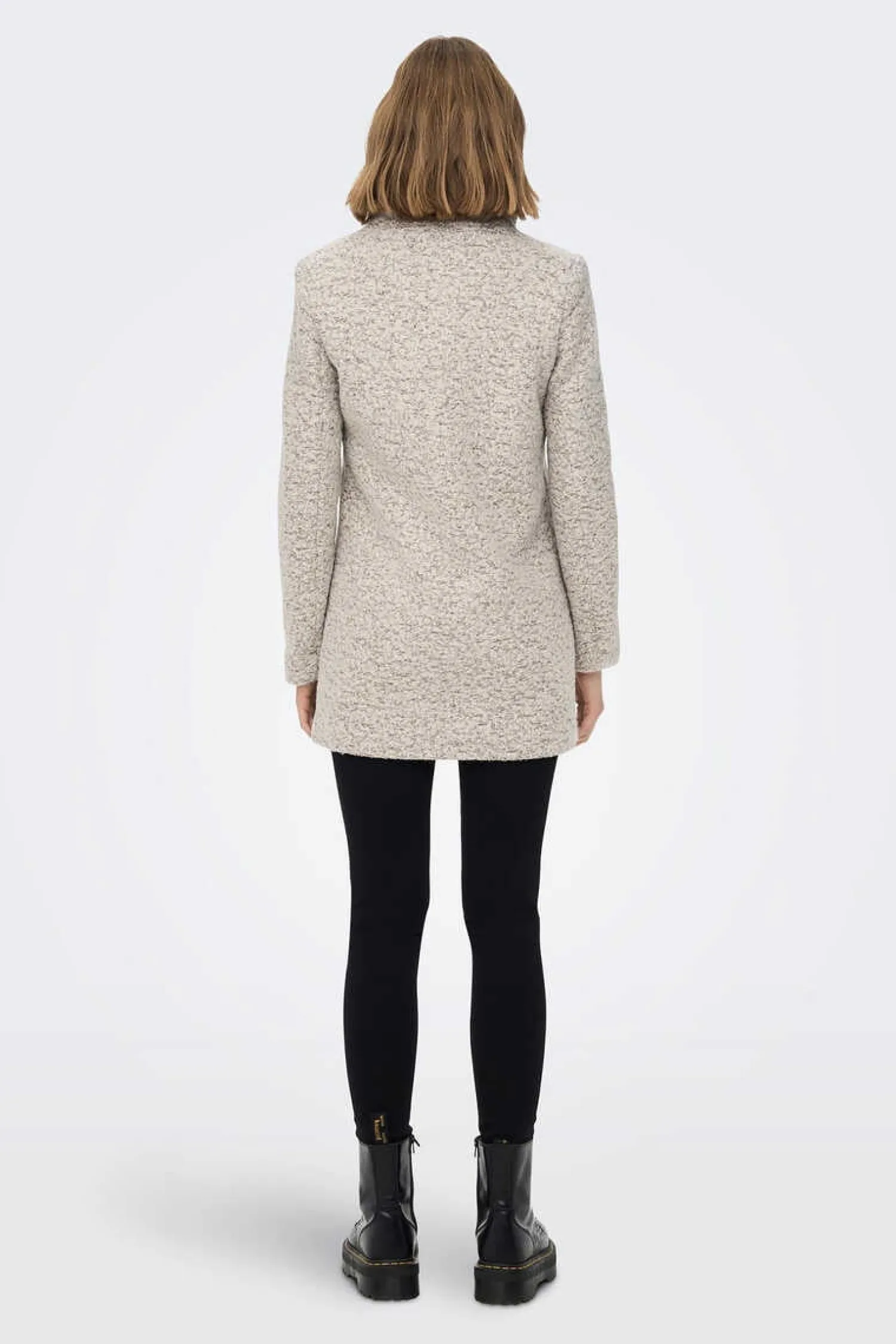 Only Sobretudos E Parkas-Casaco Comprido Com Botoes