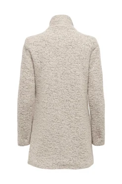 Only Sobretudos E Parkas-Casaco Comprido Com Botoes