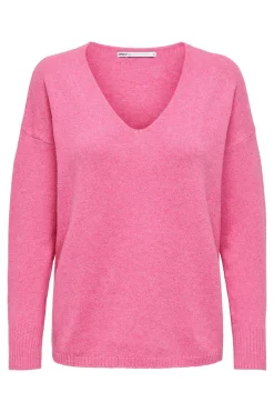 Only Sueteres E Cardigans-Casaco Comprido De Malha