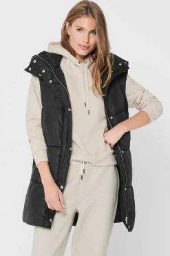 Only Coletes-Casaco Comprido De Malha