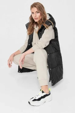 Only Coletes-Casaco Comprido De Malha