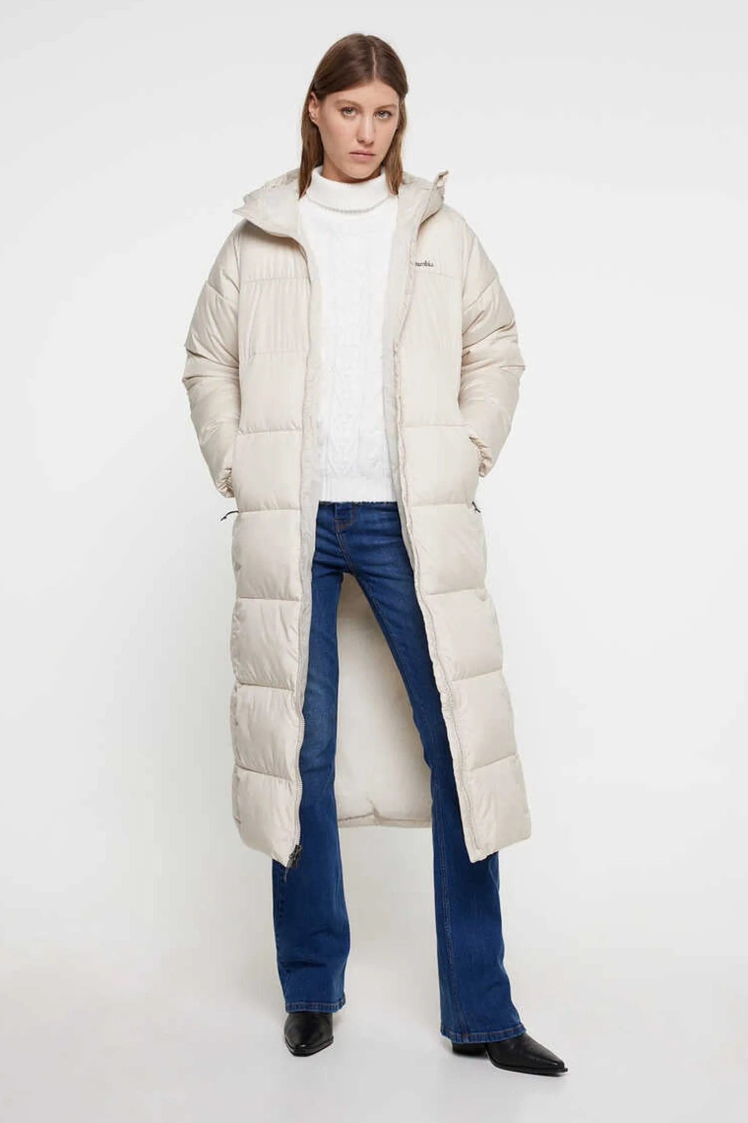 Columbia Sobretudos E Parkas-Casaco Comprido E Acolchoado Da Puffect™ Para Mulher