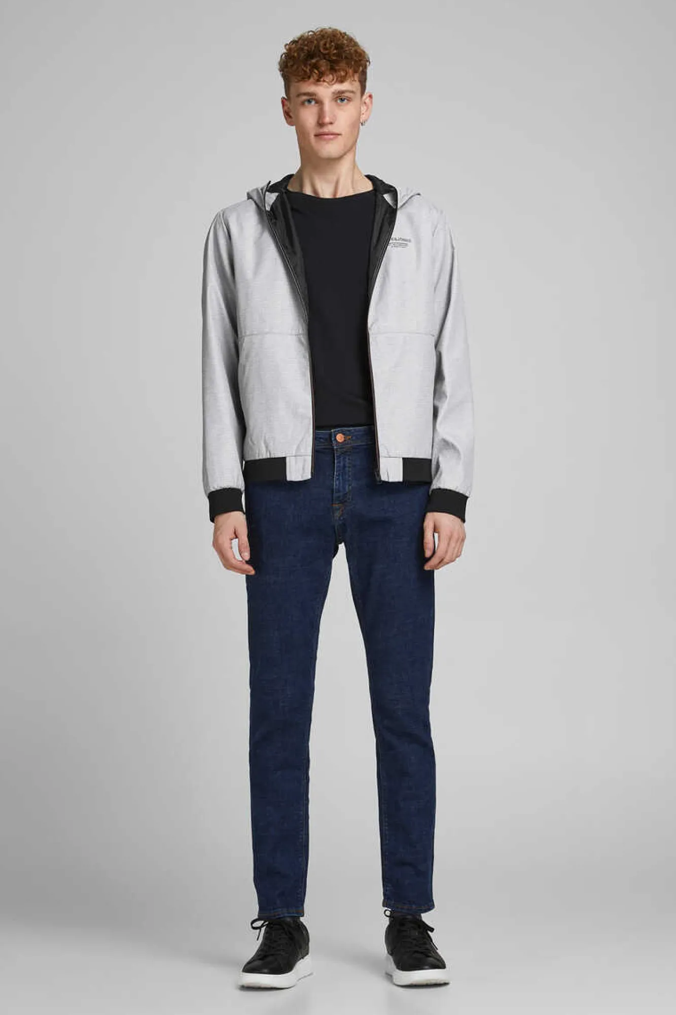 Jack & Jones Casaco Corta-Vento Cinzento Hot