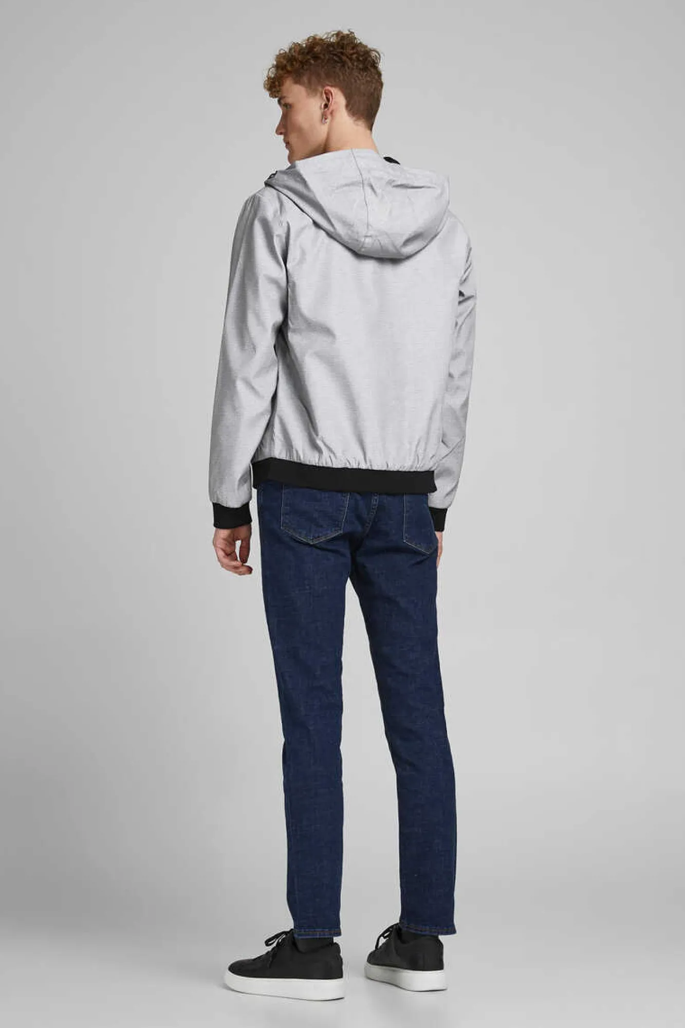 Jack & Jones Casaco Corta-Vento Cinzento Hot