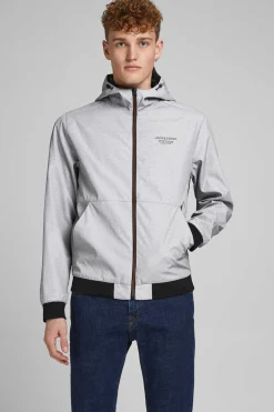 Jack & Jones Casaco Corta-Vento Cinzento Hot