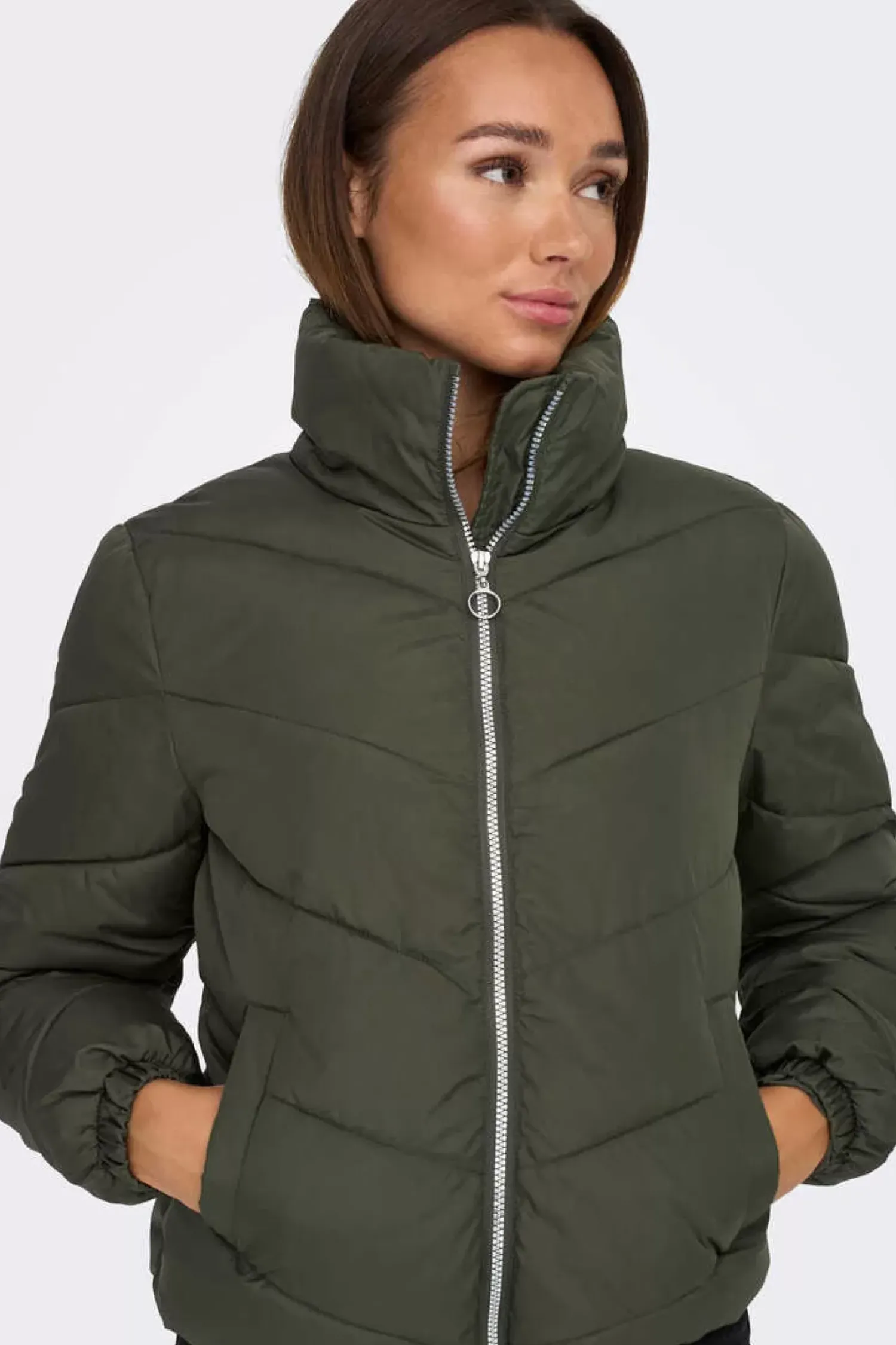 JDY Blusoes E Casacos-Casaco Curto Acolchoado