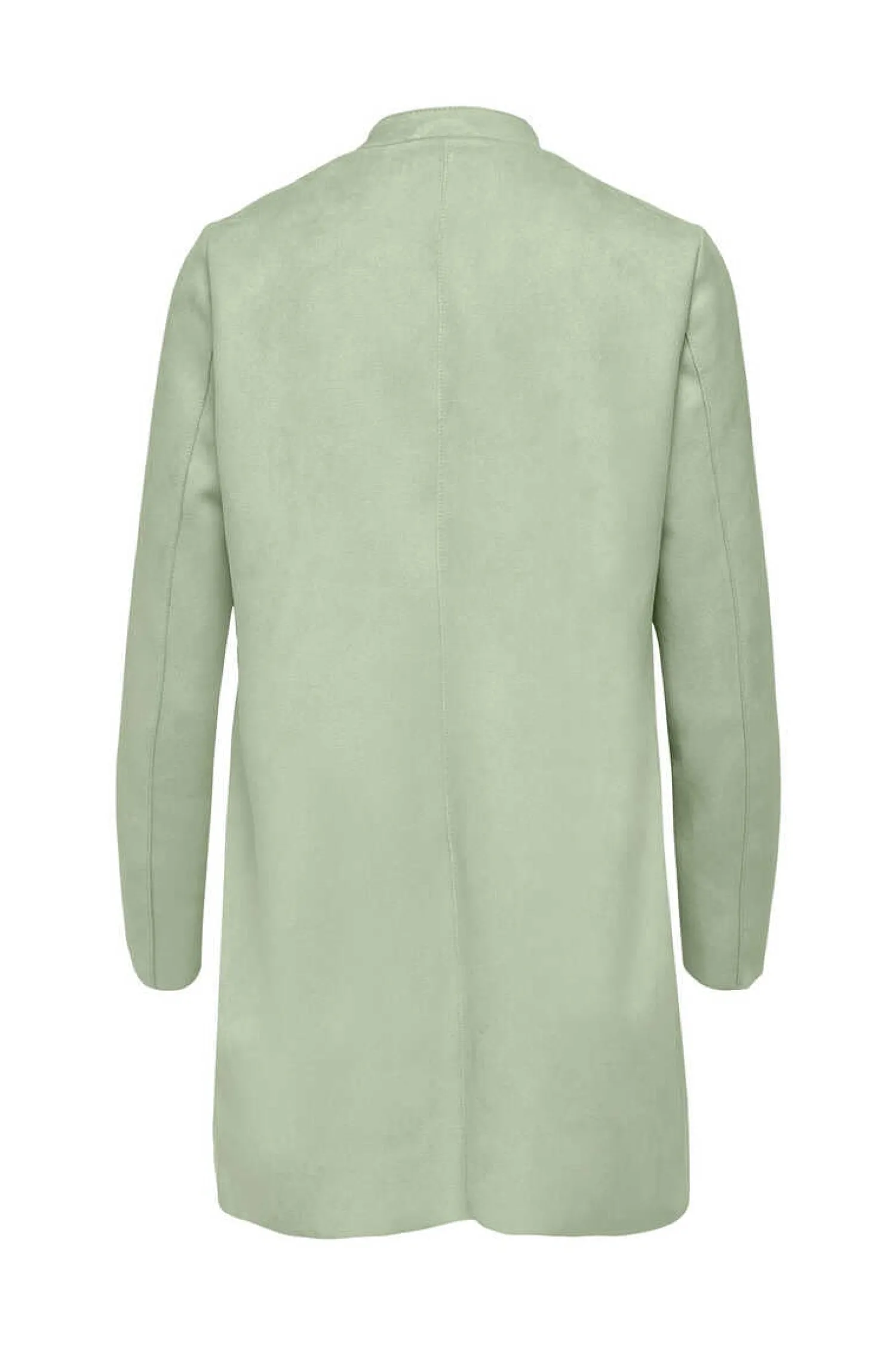 Only Blusoes E Casacos-Casaco De Camurca 3/4