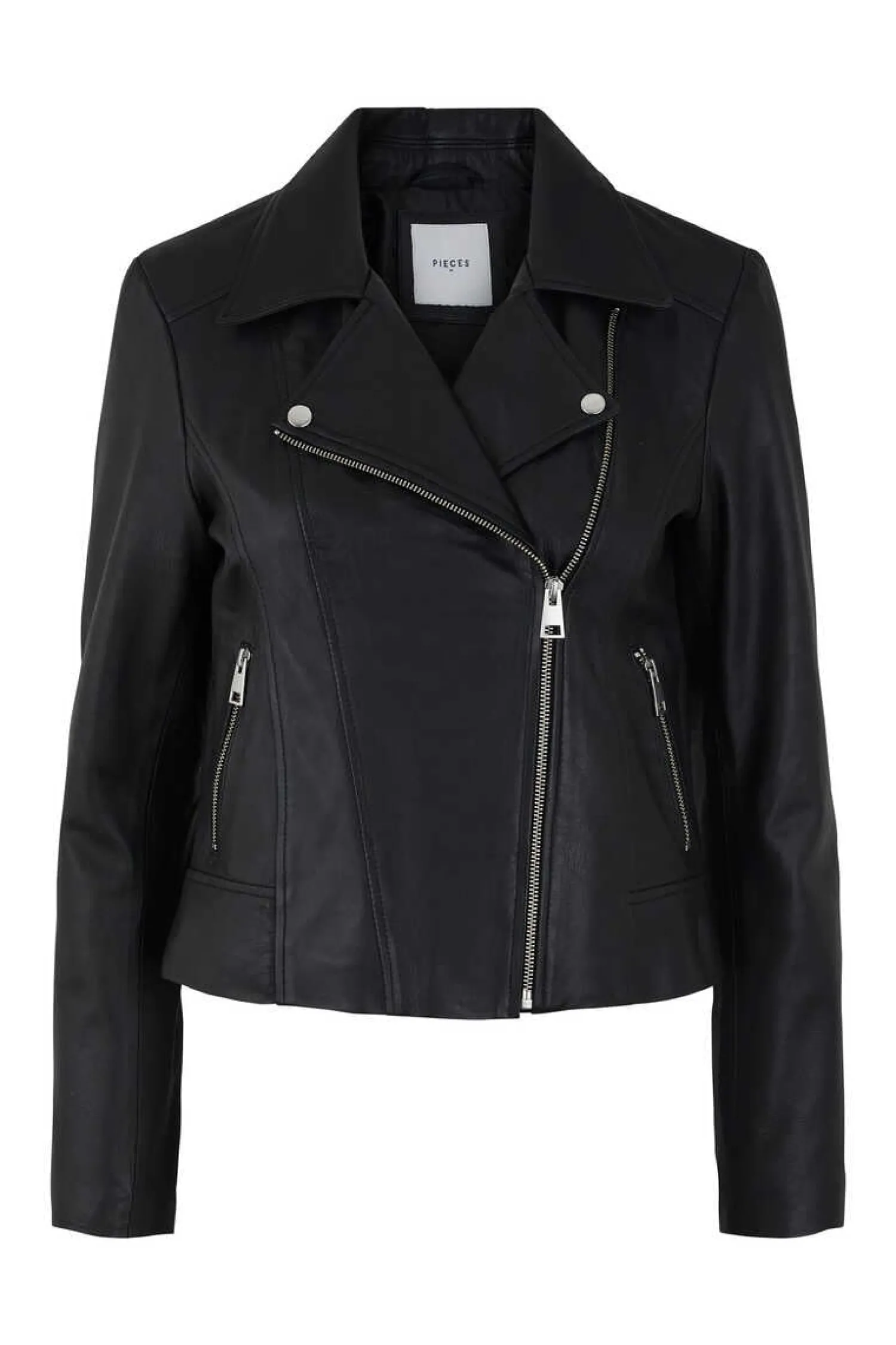 Pieces Blusoes E Casacos-Casaco De Couro