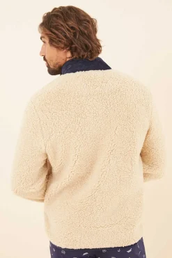 Women'secret Casaco De La Com Bolso Para Homem Beige