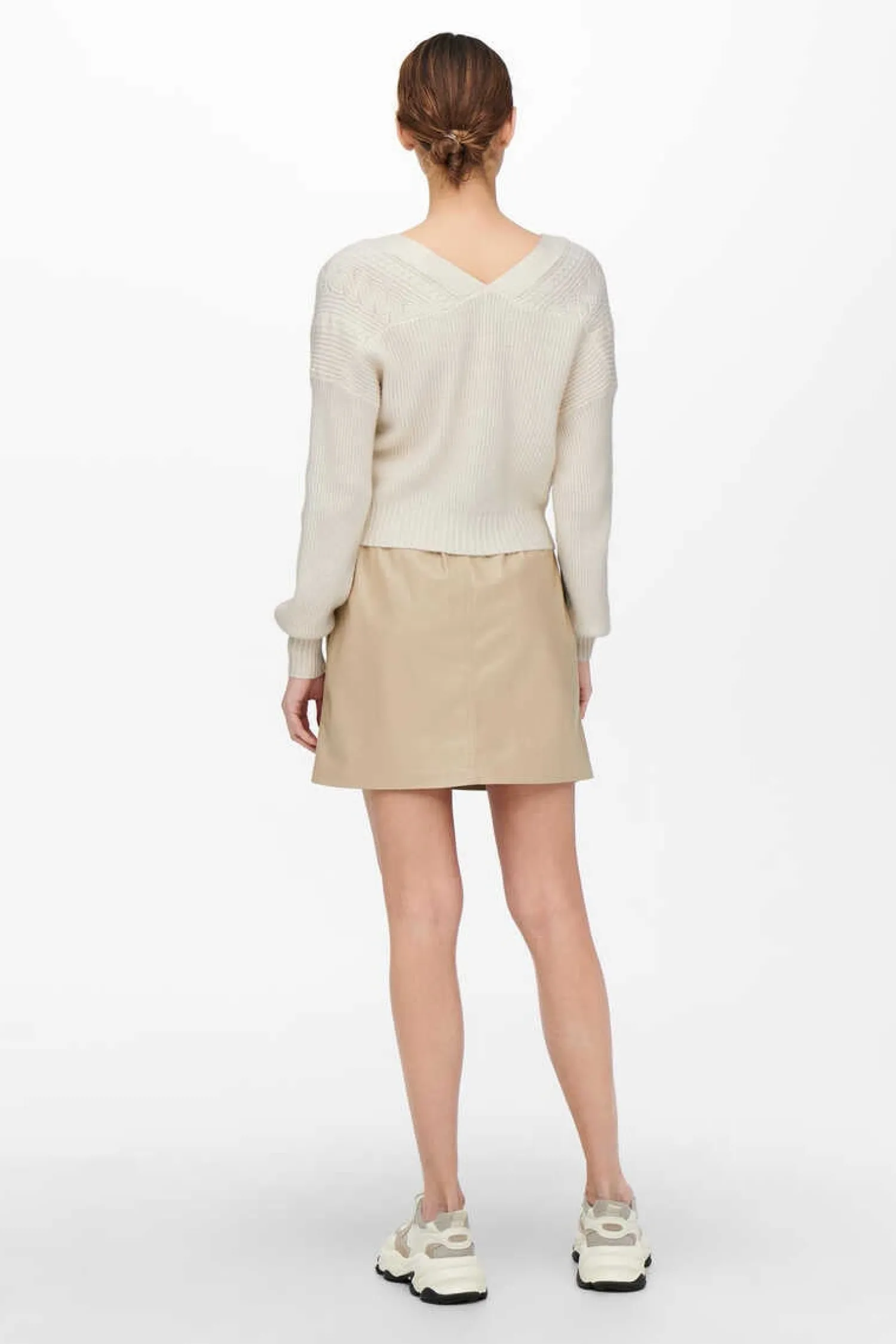 Only Sueteres E Cardigans-Casaco De Malha Botoes