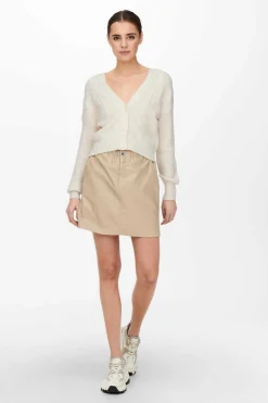 Only Sueteres E Cardigans-Casaco De Malha Botoes