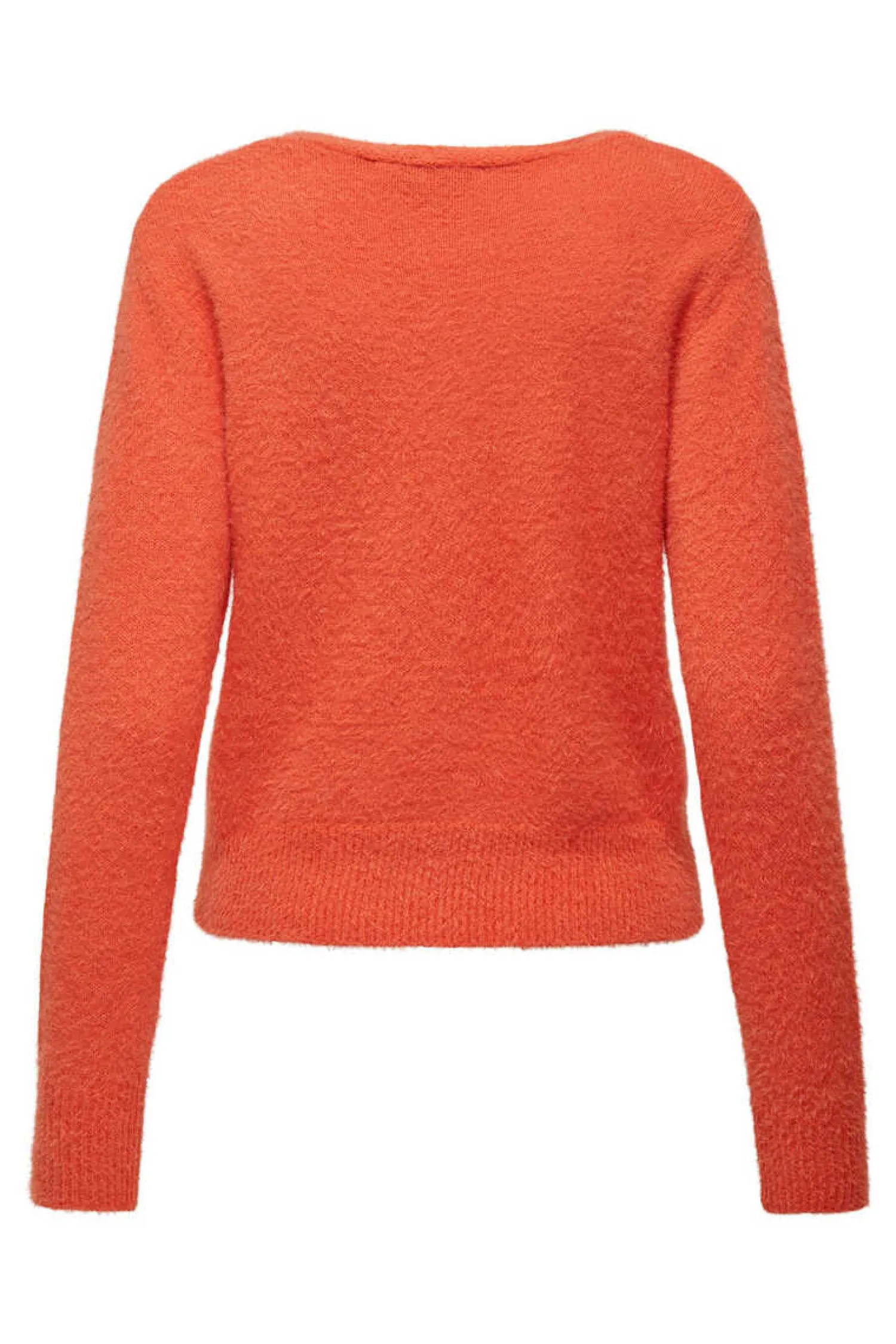 Only Sueteres E Cardigans-Casaco De Malha Canelada