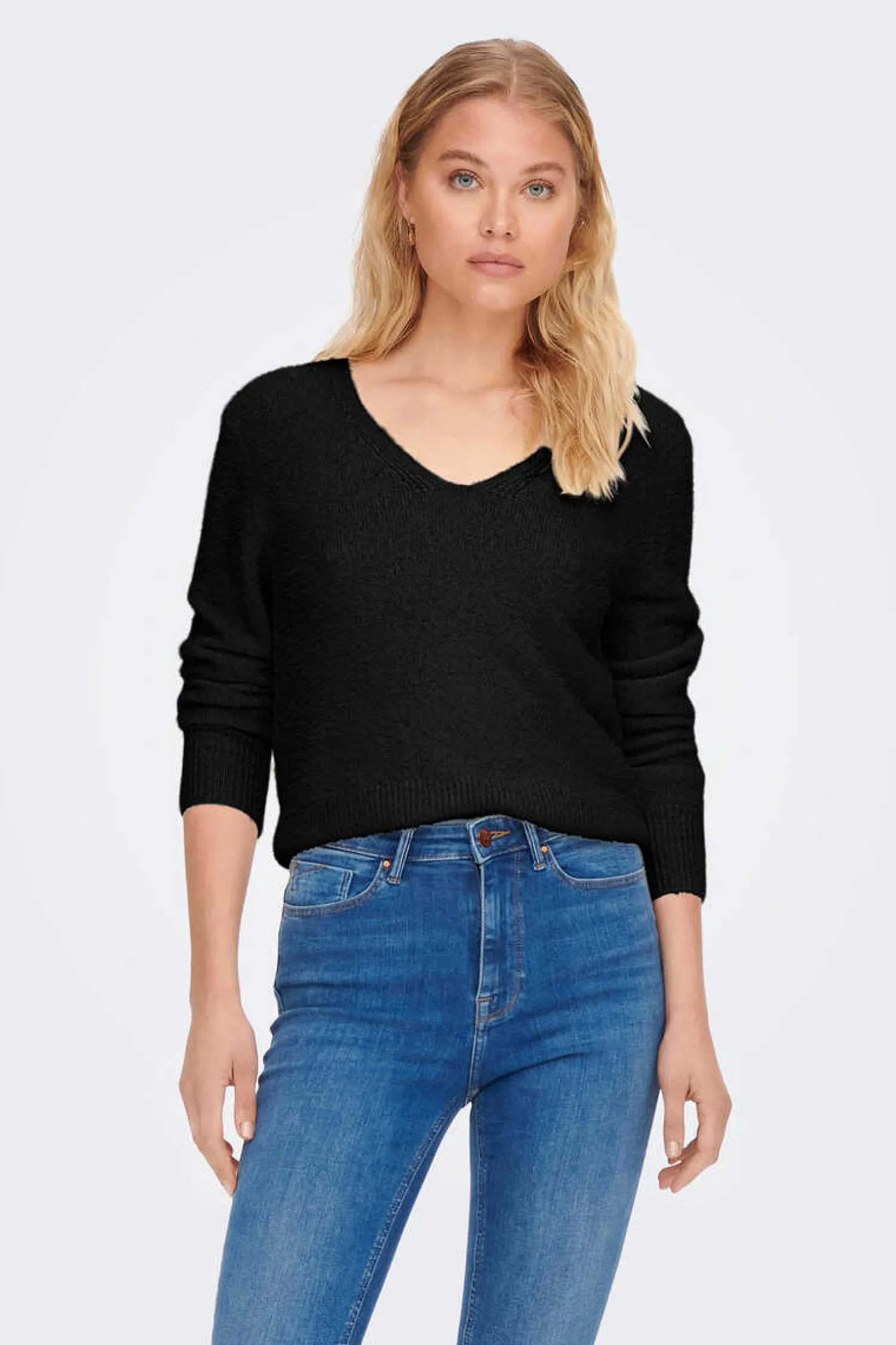 Only Sueteres E Cardigans-Casaco De Malha Canelada