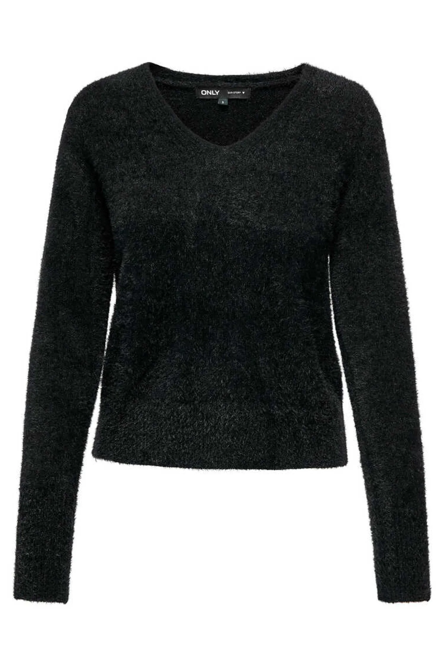 Only Sueteres E Cardigans-Casaco De Malha Canelada