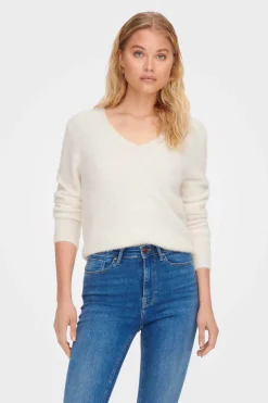 Only Sueteres E Cardigans-Casaco De Malha Canelada