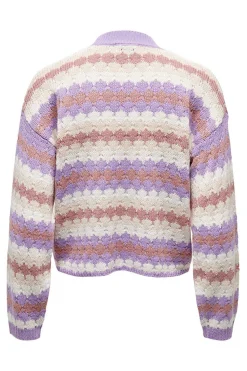 JDY Sueteres E Cardigans-Casaco De Malha Com Botoes