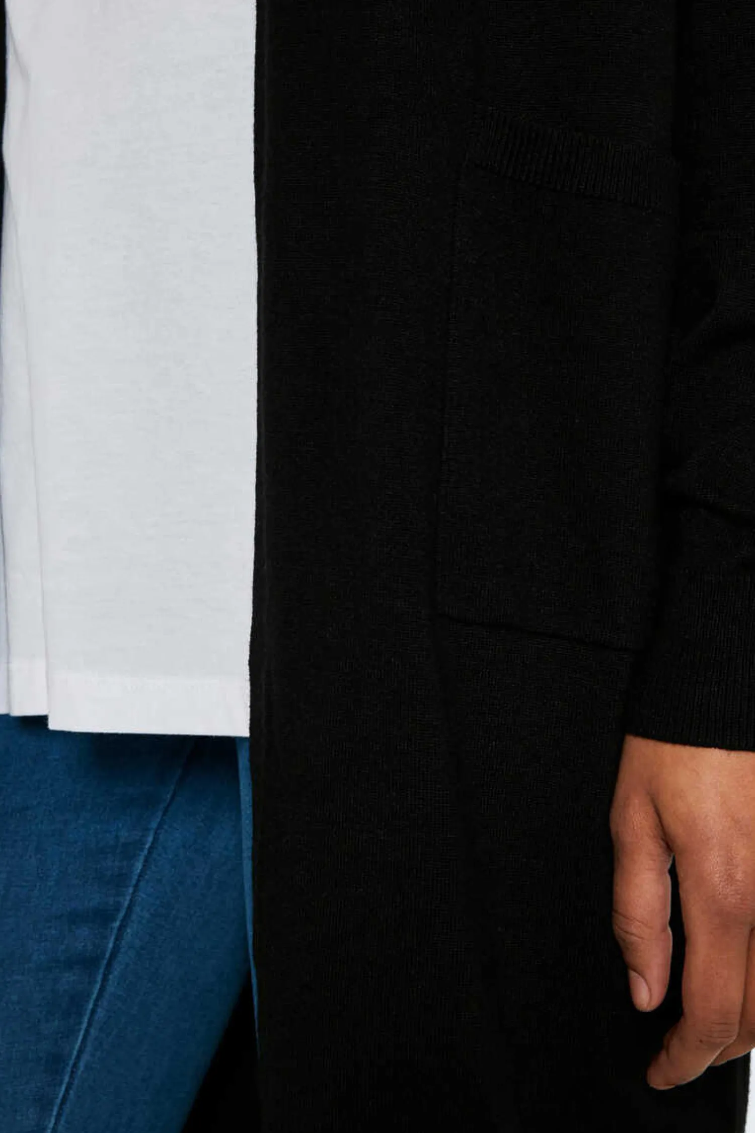 Noisy May Sueteres E Cardigans-Casaco De Malha Comprido