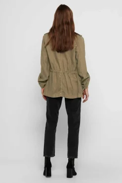 Only Blusoes E Casacos-Casaco De Manga Comprida Lyocell Tencel