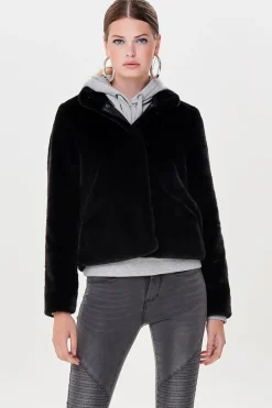 Only Blusoes E Casacos-Casaco De Pele