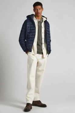Pepe Jeans Casaco De Penas Acolchoado Marinho Sale