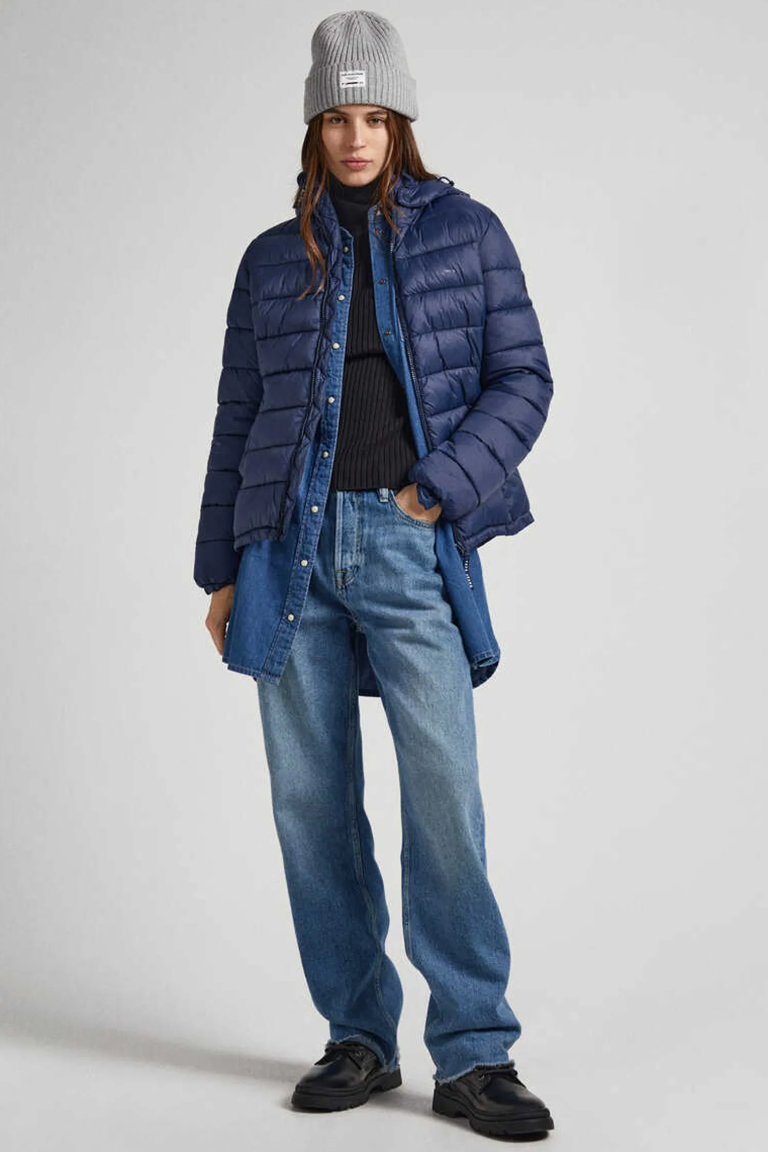 Pepe Jeans Sobretudos E Parkas-Casaco De Penas Acolchoado