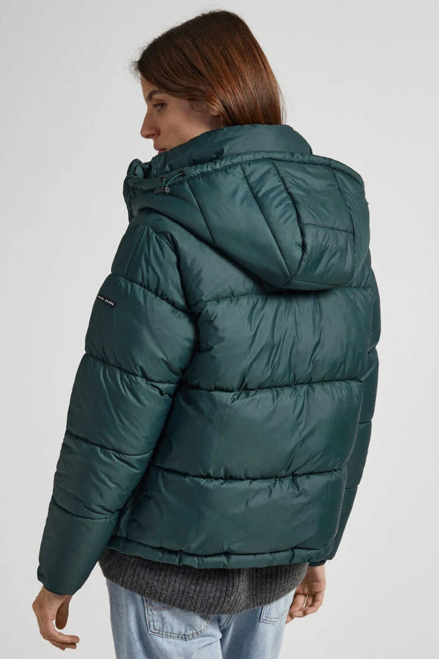 Pepe Jeans Sobretudos E Parkas-Casaco De Penas Acolchoado Capuz