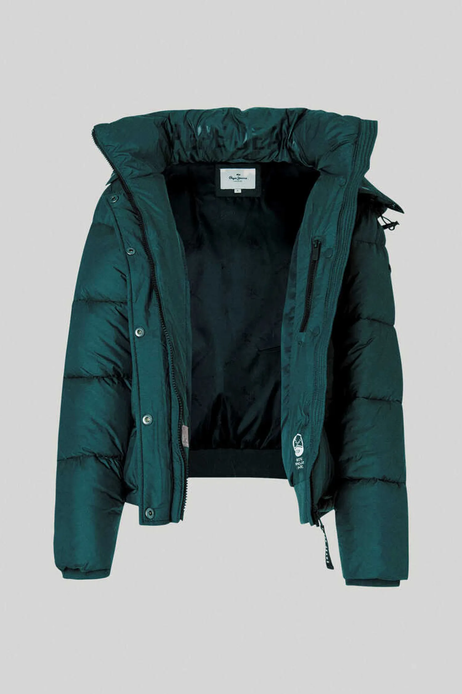 Pepe Jeans Sobretudos E Parkas-Casaco De Penas Acolchoado Capuz