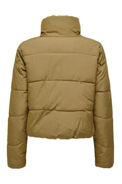 Only Sobretudos E Parkas-Casaco De Penas Curto