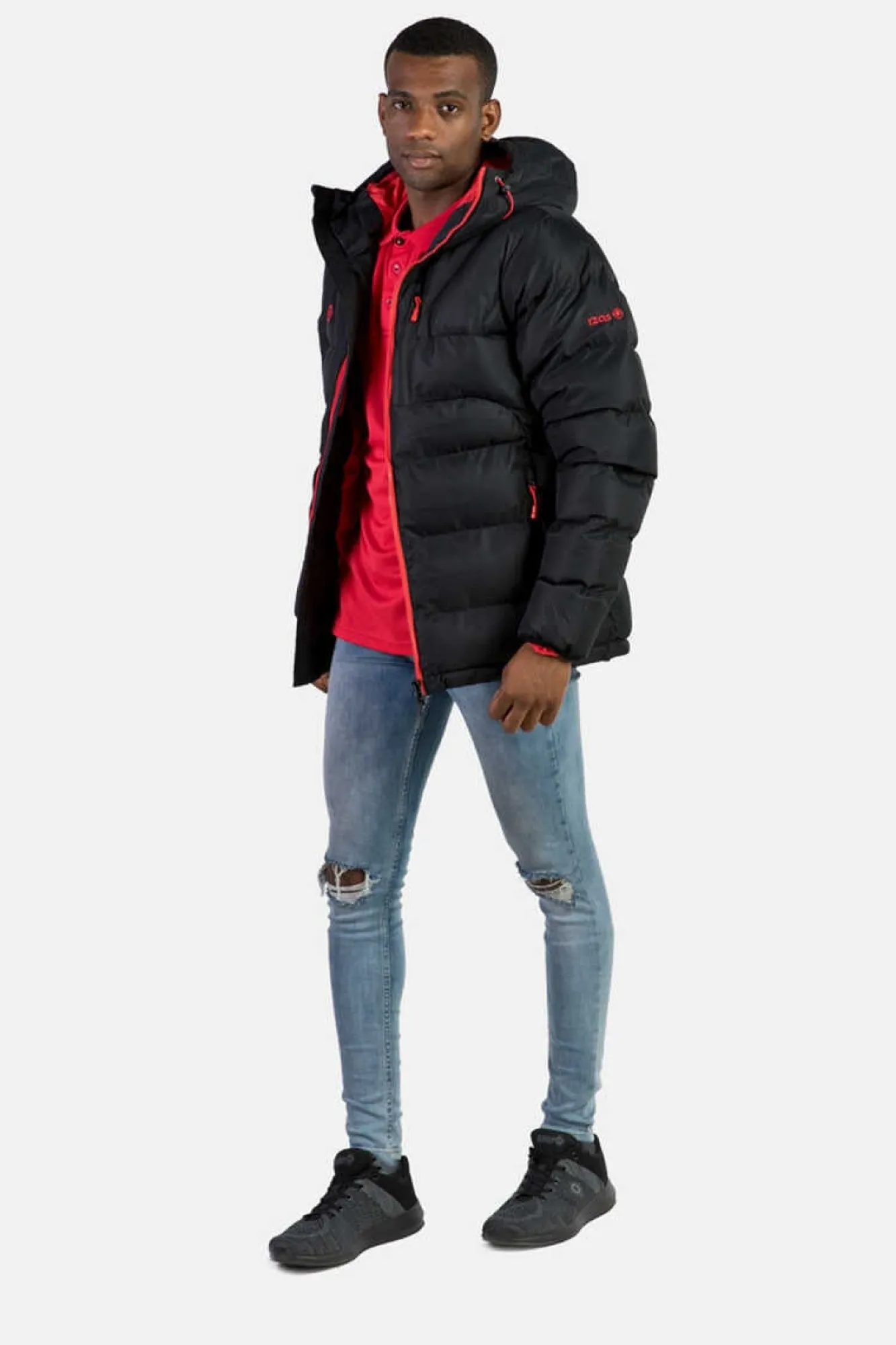 Izas Casaco De Penas Preto Hot