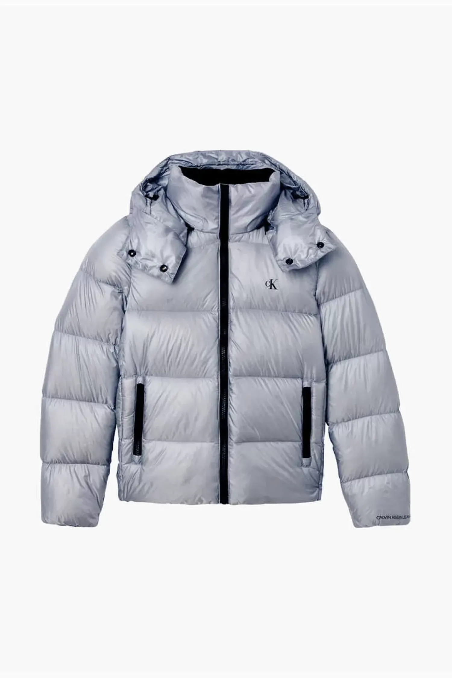 Calvin Klein Blusoes E Casacos-Casaco De Plumas Com Capuz