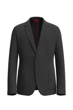 HUGO Casaco Elegante Preto Outlet