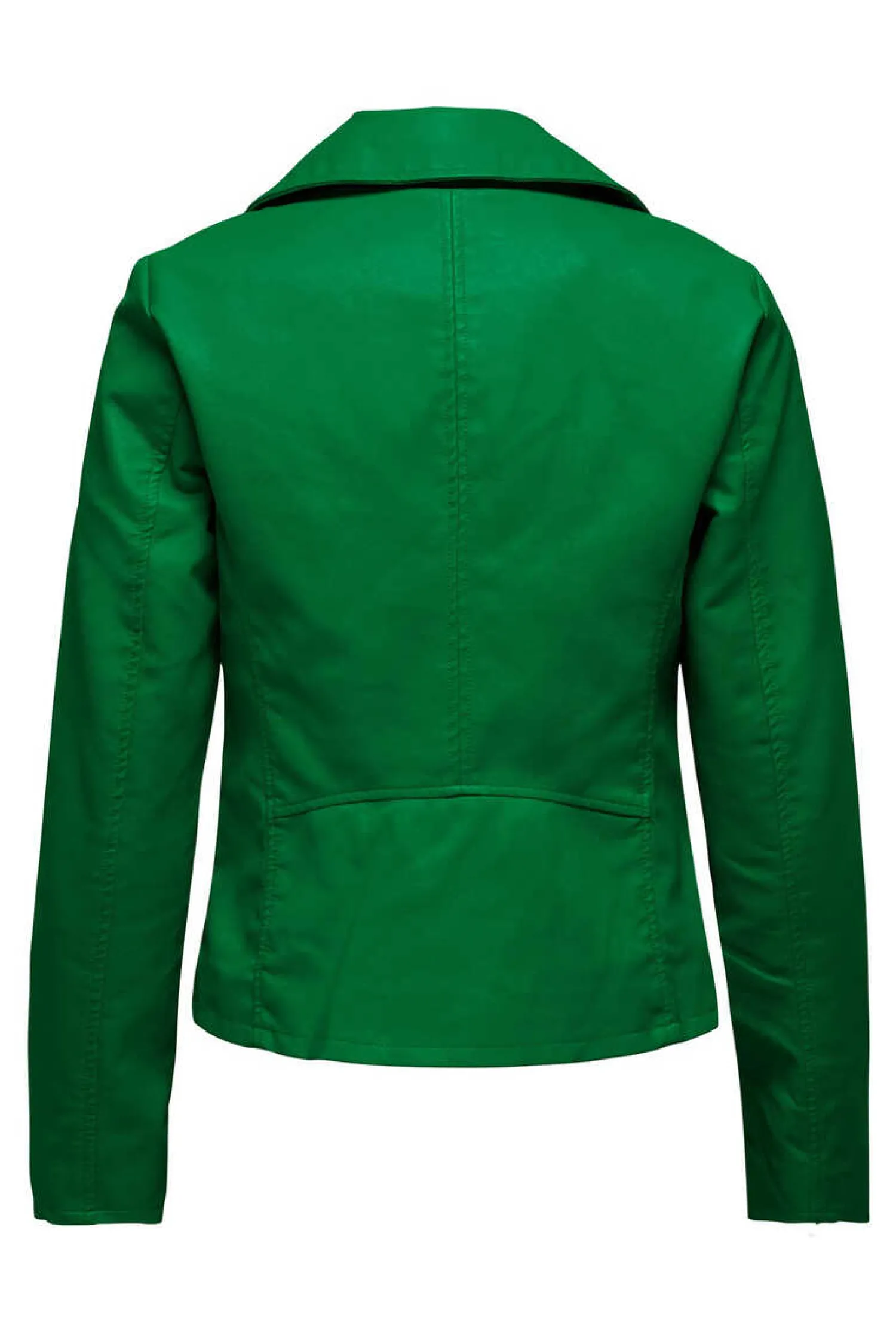 Only Blusoes E Casacos-Casaco Estilo Biker Efeito Pele