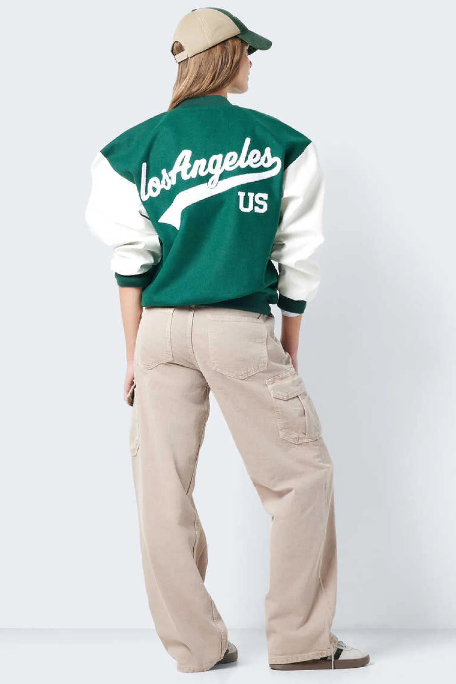 Noisy May Blusoes E Casacos-Casaco Estilo College