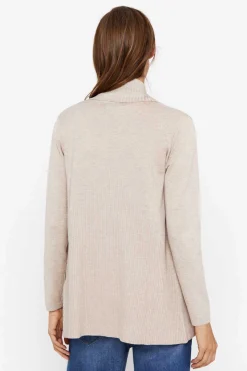 Cortefiel Blusoes E Casacos-Casaco Gola Xaile