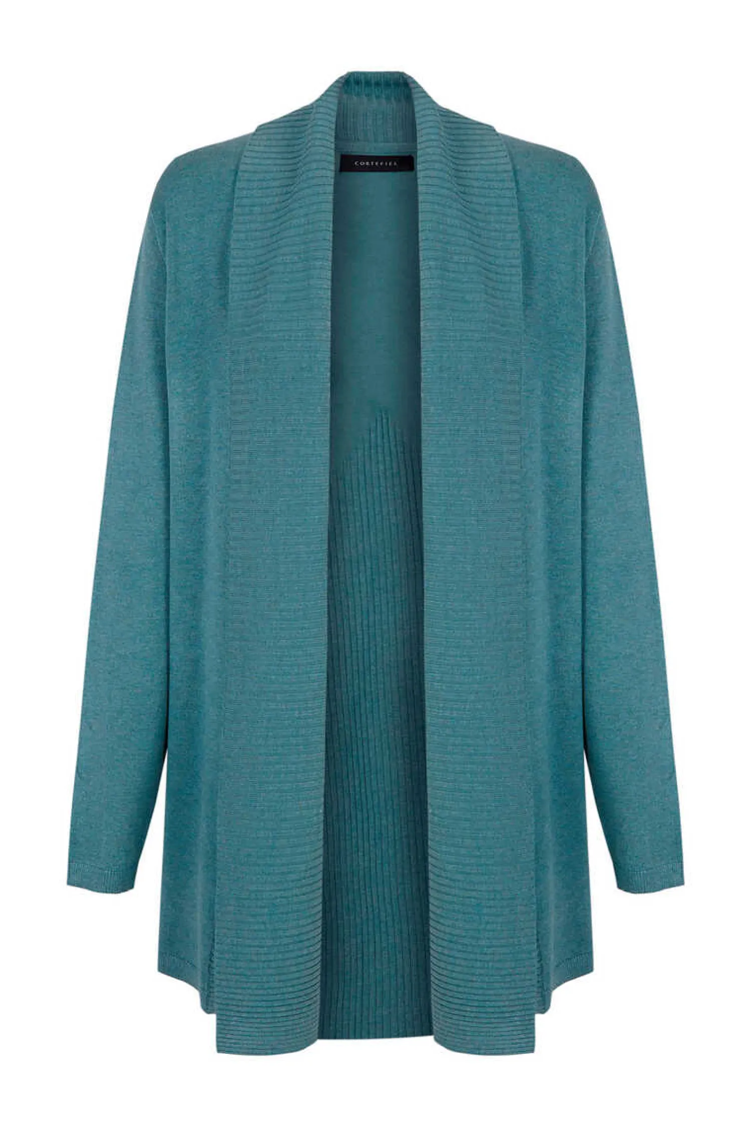 Cortefiel Blusoes E Casacos-Casaco Gola Xaile