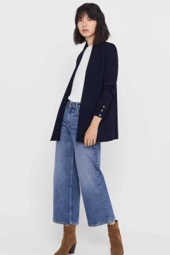 Cortefiel Sueteres E Cardigans-Casaco Gola Xale