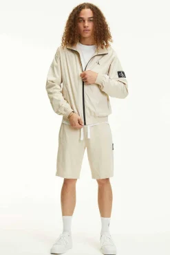 Calvin Klein Casaco Harrington Castanho Discount