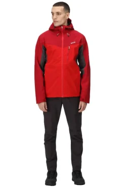 Regatta Casaco Impermeavel Birchdale Vermelho Real Outlet