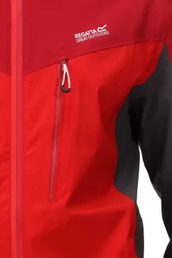 Regatta Casaco Impermeavel Birchdale Vermelho Real Outlet