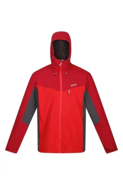 Regatta Casaco Impermeavel Birchdale Vermelho Real Outlet