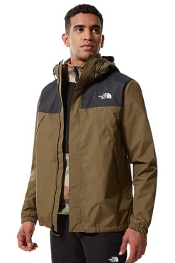 The North Face Casaco Impermeavel Antora Caqui Escuro Hot
