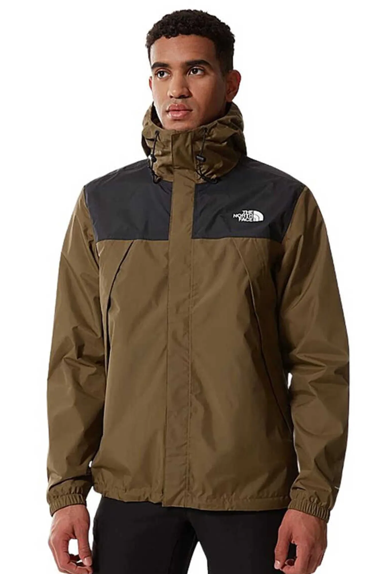 The North Face Casaco Impermeavel Antora Caqui Escuro Hot