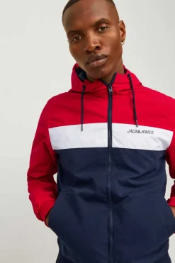 Jack & Jones Casaco Leve Corta-Vento Vermelho Sale