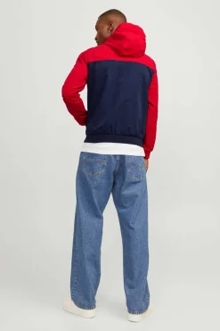 Jack & Jones Casaco Leve Corta-Vento Vermelho Sale