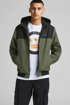 Jack & Jones Casaco Leve Corta-Vento Verde Discount