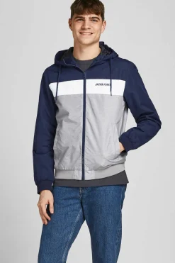 Jack & Jones Casaco Leve Corta-Vento Marinho Outlet