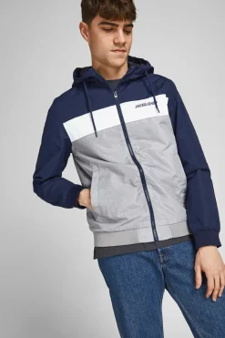Jack & Jones Casaco Leve Corta-Vento Marinho Outlet